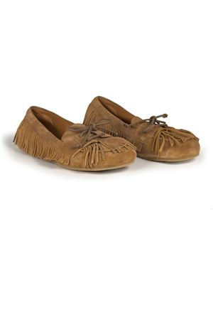 Mocassino frange in crosta scamosciata marrone VIC MATIE' | 1K5252DK02H010316.